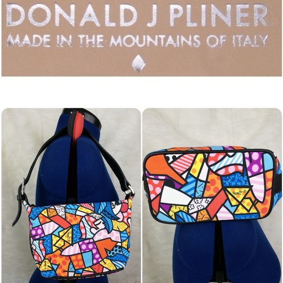 Donald J. Pliner Handbags - Couture donald j pliner bag tote romero britto